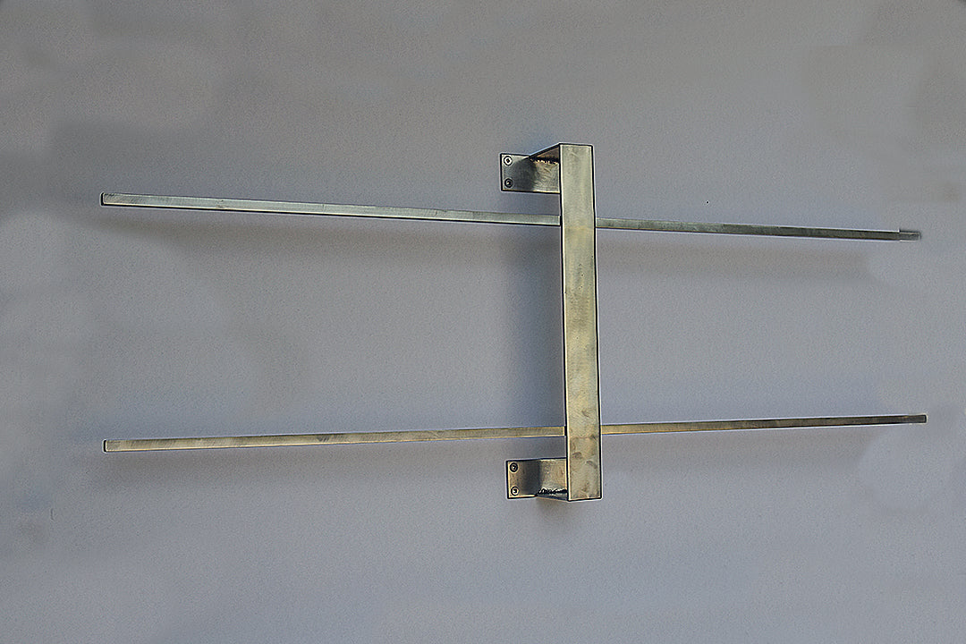 Vertical Steel Towel Rack #3, Steel Wall Towel Holder, Vertical